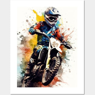 Motorcross sport #motor Posters and Art